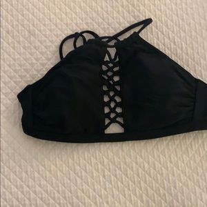 target lace up halter bikini top